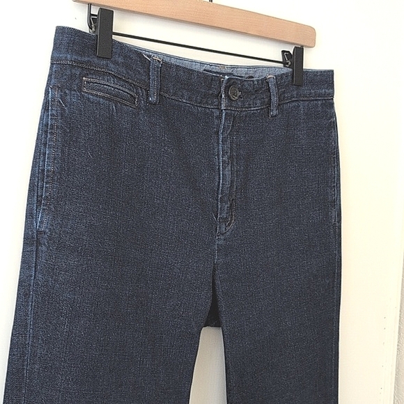 Polo Ralph Lauren Womens 8 Denim Jeans Dark Wash Cotton Classic Preppy Office - Picture 4 of 8